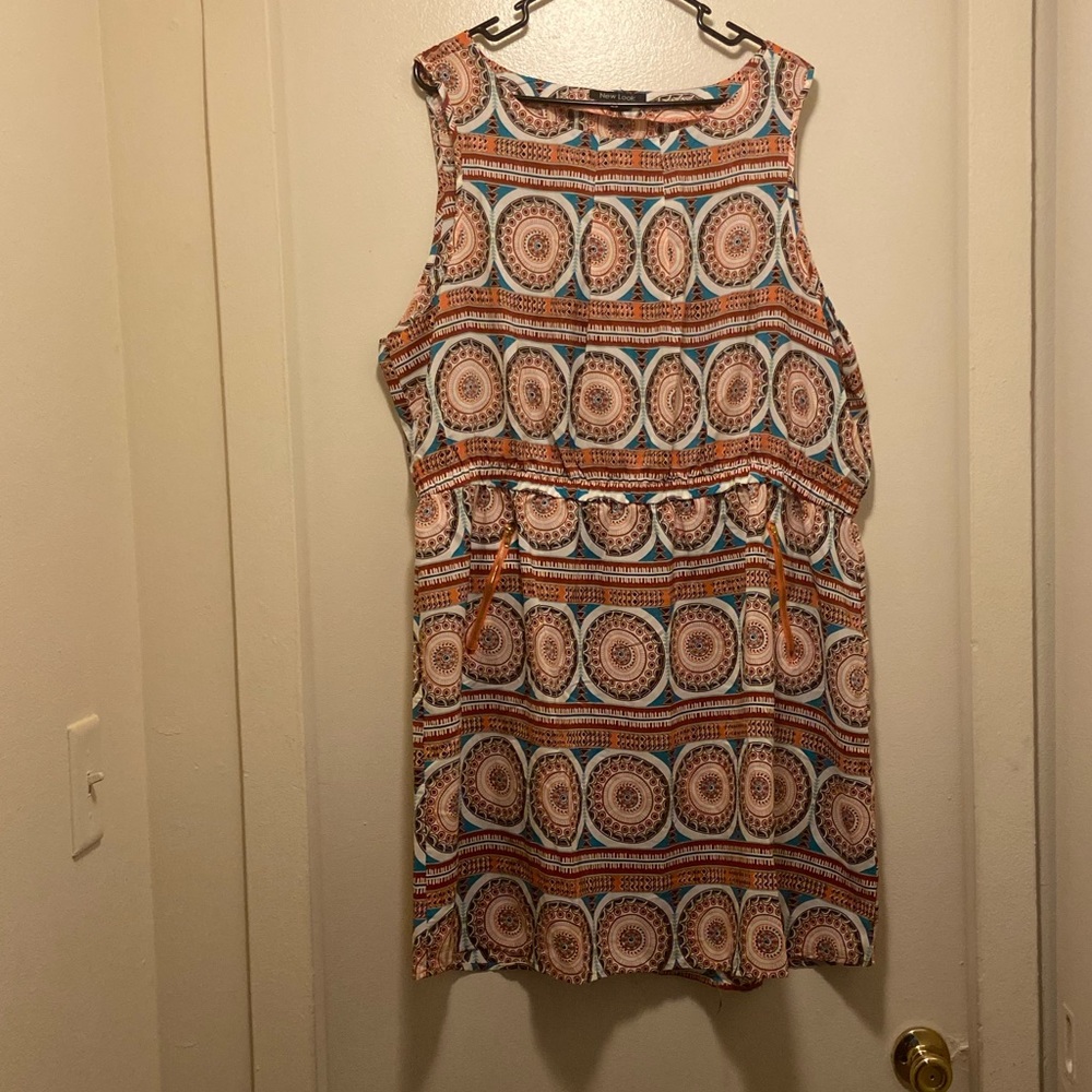 Multi colored summer dress